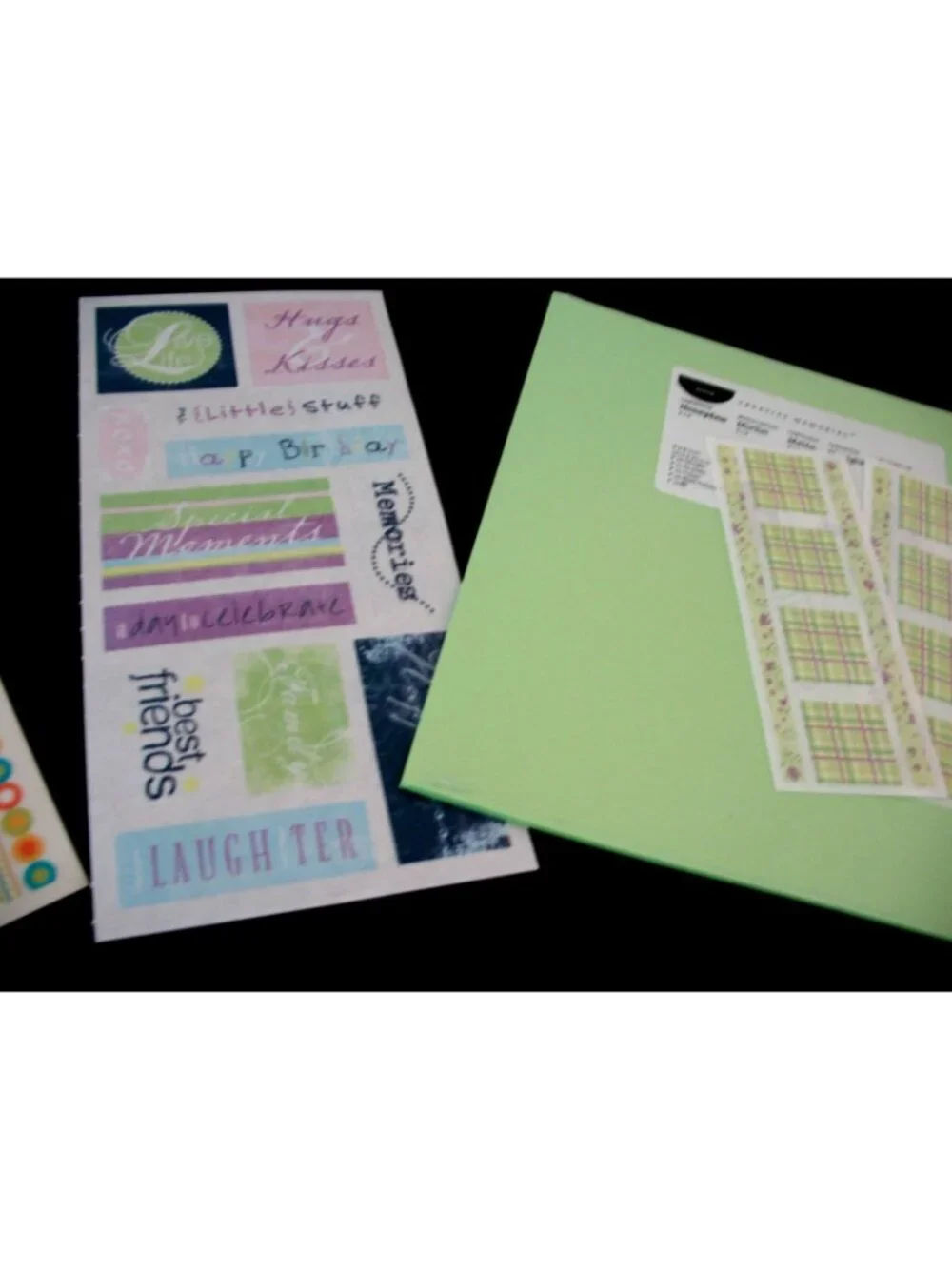 Lot Milestones Journaling boxes,  8x8 Paper Packs, Abc Confections, Plus More